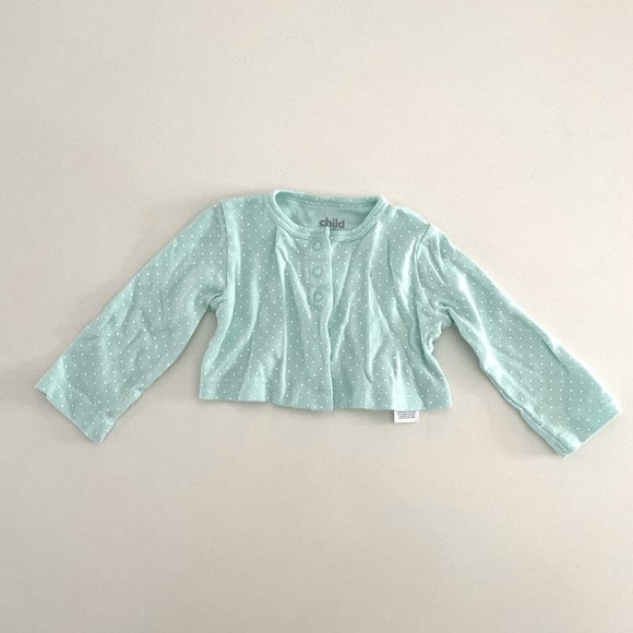 Child of Mine made by Carter's Polka Dot Shrug - 6 Months - Picture 1 of 1